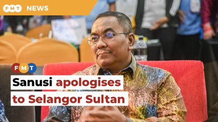 Sanusi apologises to Selangor Sultan