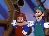 Super Mario Brothers Super Show  05  Rolling Down The River, NINTENDO game animation