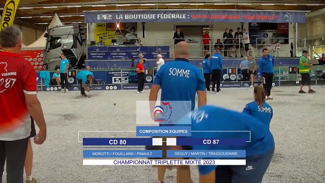 CHAMPT DE FRANCE TRIPLETTE MIXTE - DOUAISIS AGGLO 2023 - poule
