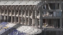 Barça - Le Camp Nou en pleine démolition