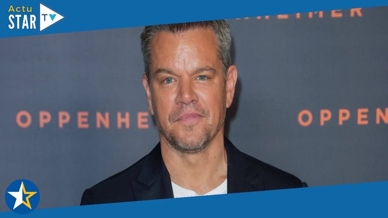 Matt Damon, papa comblé : l'acteur prend la pose avec ses filles à l'avant-première du film Oppenhei