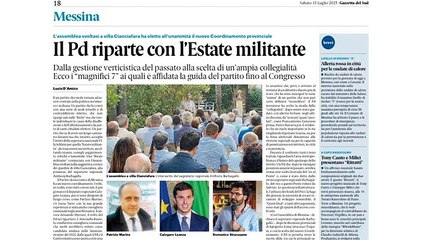 Rassegna stampa Messina