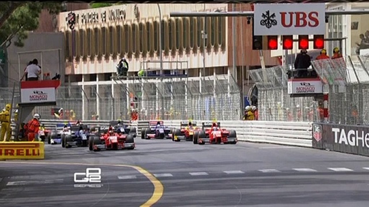 GP2 start crash, Monaco (2014)