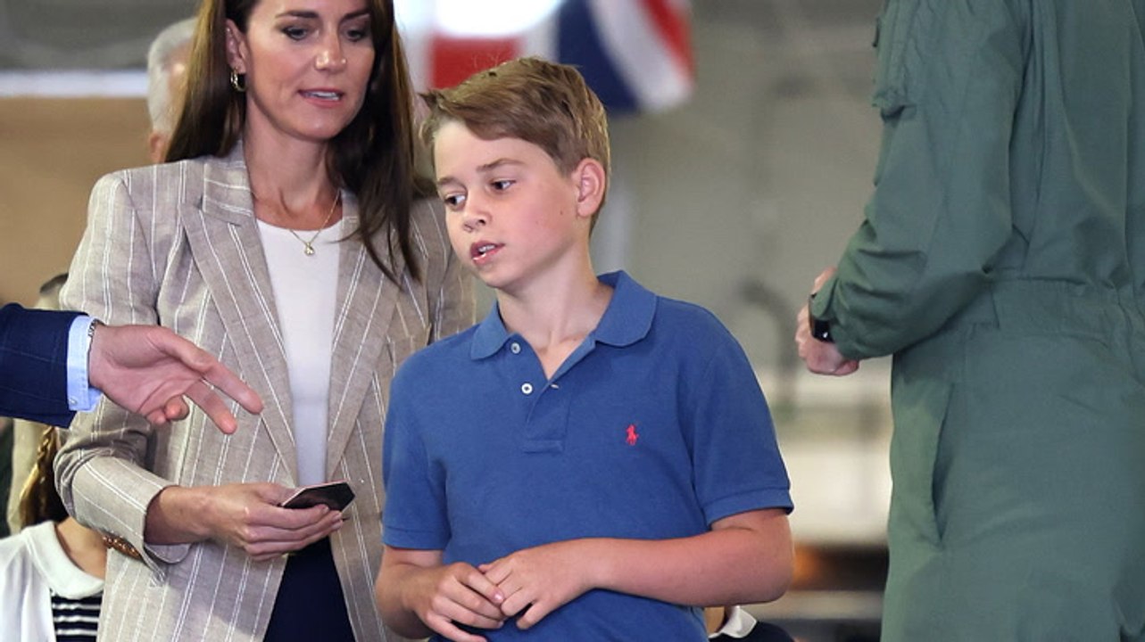 Royaler Zwilling: Prinz George sieht William immer ähnlicher