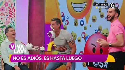 Charly López se despide de 'Vivalavi Mx'