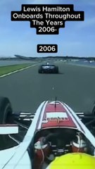Lewis Hamilton Onboards Throughout The Years GP2 To 7 WDC (2006-2023) #f1 #lewishamilton