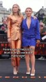 And that’s how you go with the Flo. ❤️ Florence Pugh saves the day for Emily Blunt at the Oppenheimer premiere. | emily blunt and florence pugh