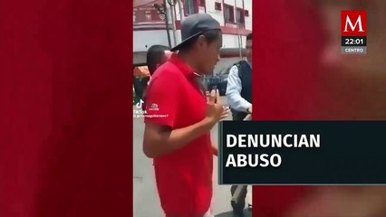 Denuncian abuso policiaco en Monterrey al detener a un vendedor ambulante