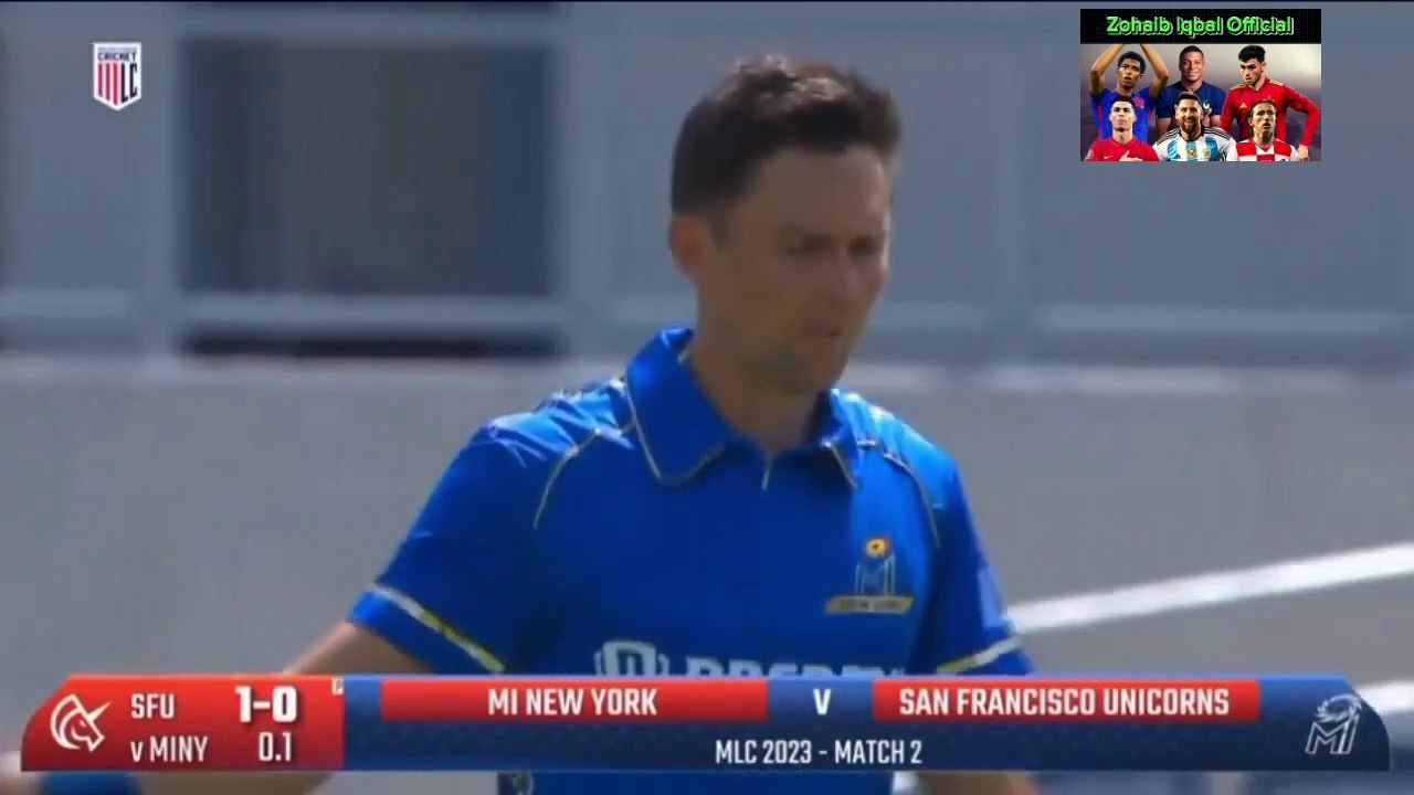 MI New York vs San Francisco Unicorns 2nd Match Highlights Major Cricket Legaue 2023