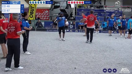 CHAMP DE FRANCE TRIPLETTE MIXTE - DOUAISI AGGLO 2023 - poule CD48 VS CD87