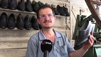 70 yıldır modası geçmedi... 'Yumurta topuk' ayakkabı Samsun'da üretilmeye devam ediyor