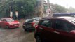 Weather News :  राजधानी में बदला मौसम का मिजाज, झमाझम बारिश से तलाब बनी सड़क, देखें वीडियो