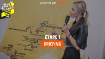 Briefing étape 1 présenté par Strava - #TDFFAZ 2023