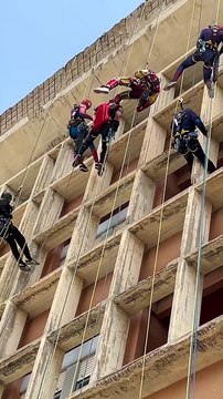 I supereroi al reparto di pediatria del Policlinico di Messina