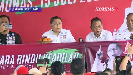 Pidato di Monas, Anas Urbaningrum Minta Kezaliman Hukum Dihentikan!