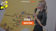 Stage 1 Briefing presented by Strava - #TDFFAZ 2023