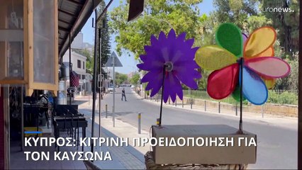 Κύπρος: «Κόκκινος συναγερμός» για τον κίνδυνο πυρκαγιών την Κυριακή