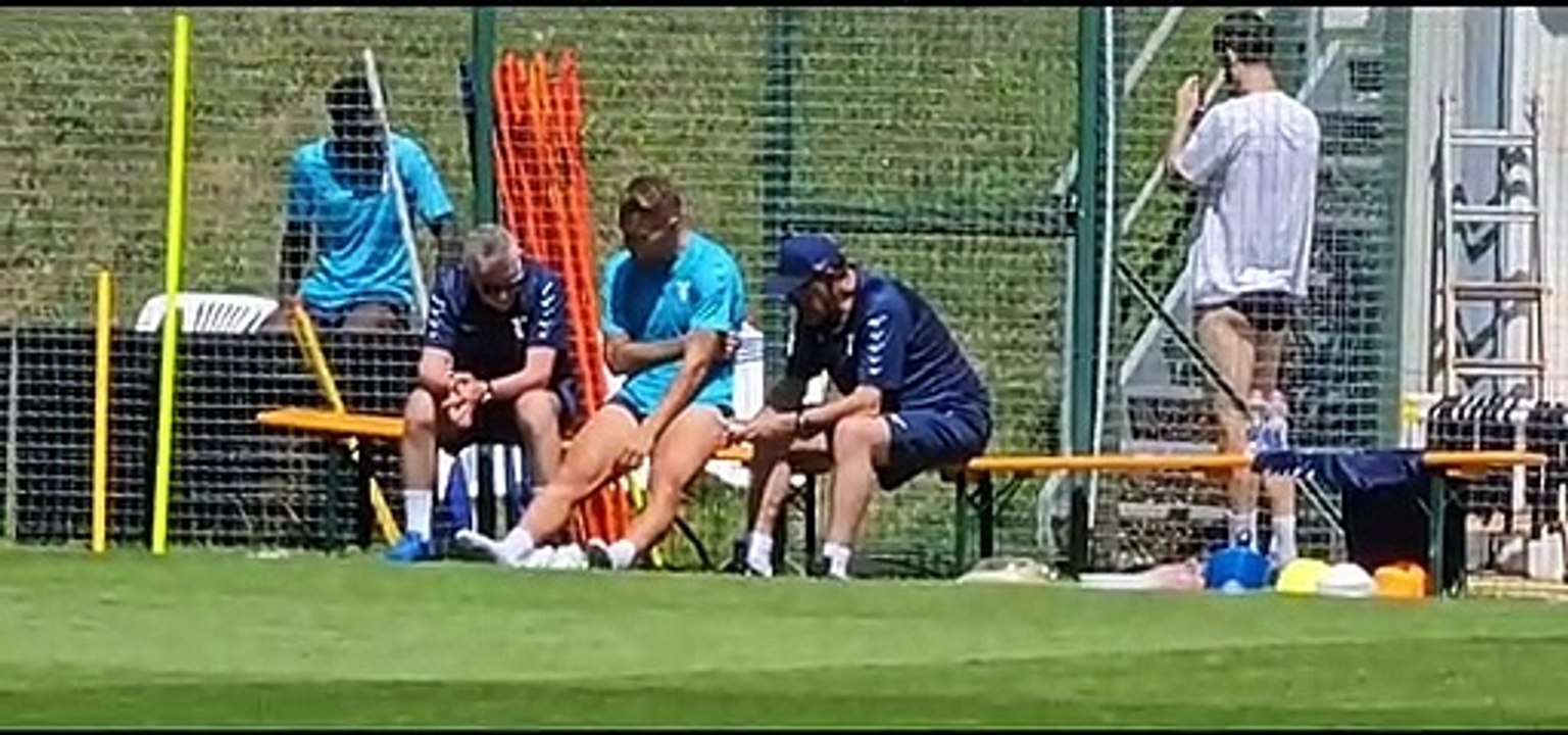 Lazio, colloquio Sarri-Immobile a fine allename...