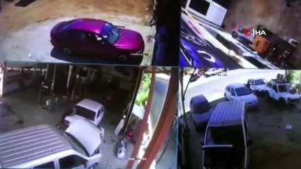 Il a fait une descente sur son lieu de travail avec un fusil de chasse... Ces moments sont filmés.