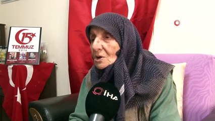 İki oğlu ve damadını 15 Temmuz'da şehit veren Muzaffer ninenin acısı 7 yıldır dinmiyor