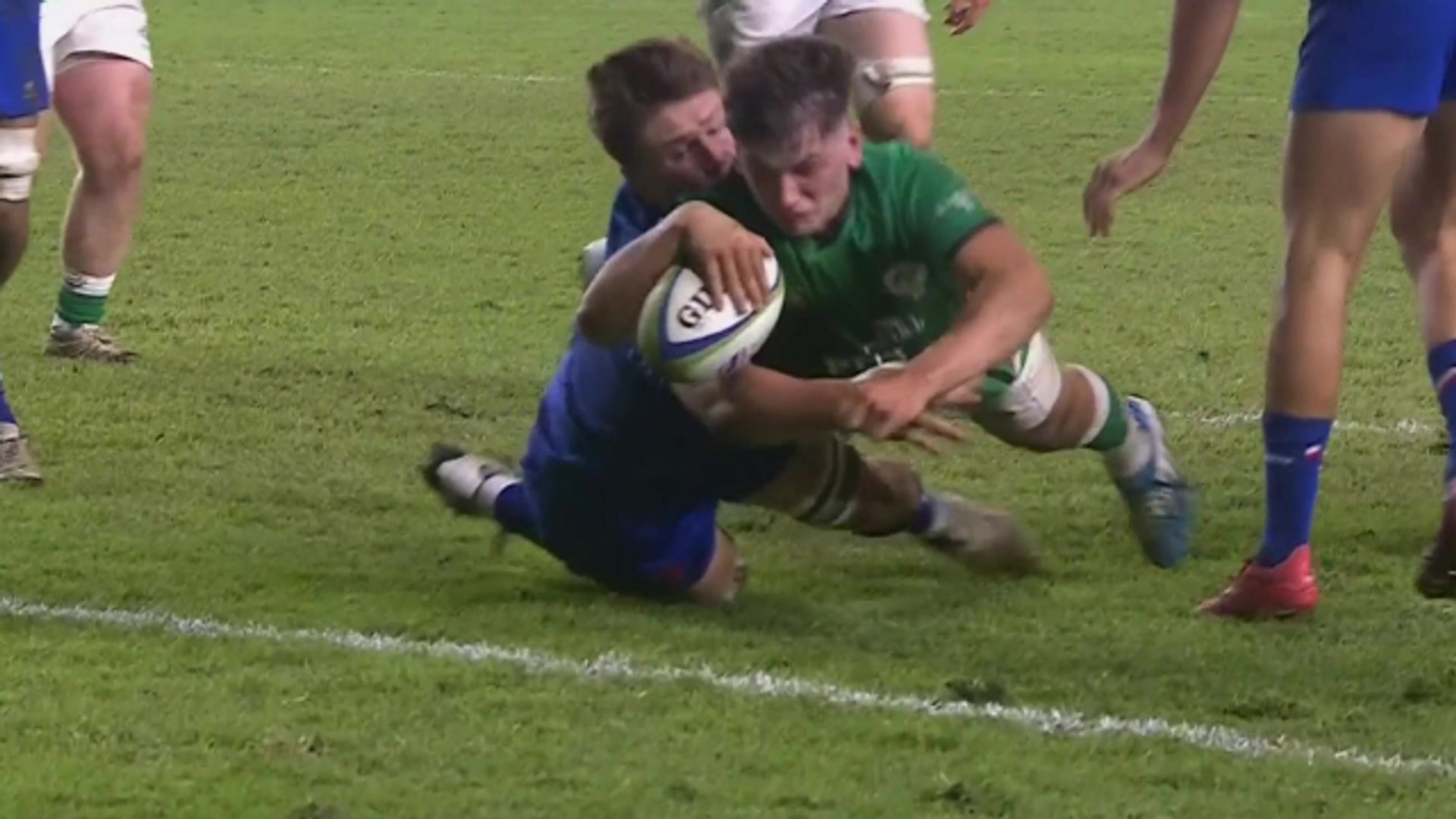 Le replay de Irlande - France (1ère période) - Rugby - Coupe du monde U20 -  Vidéo Dailymotion