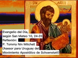 Evangelio del Día, según San Mateo 10, 24-33 - P. Tommy Nin Mitchell (15/07/2023)