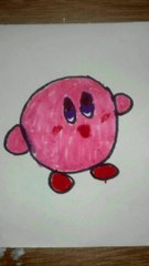 How to draw Kirby