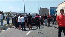 Bursa – Ankara yolunda zincirleme kaza 5 yaralı