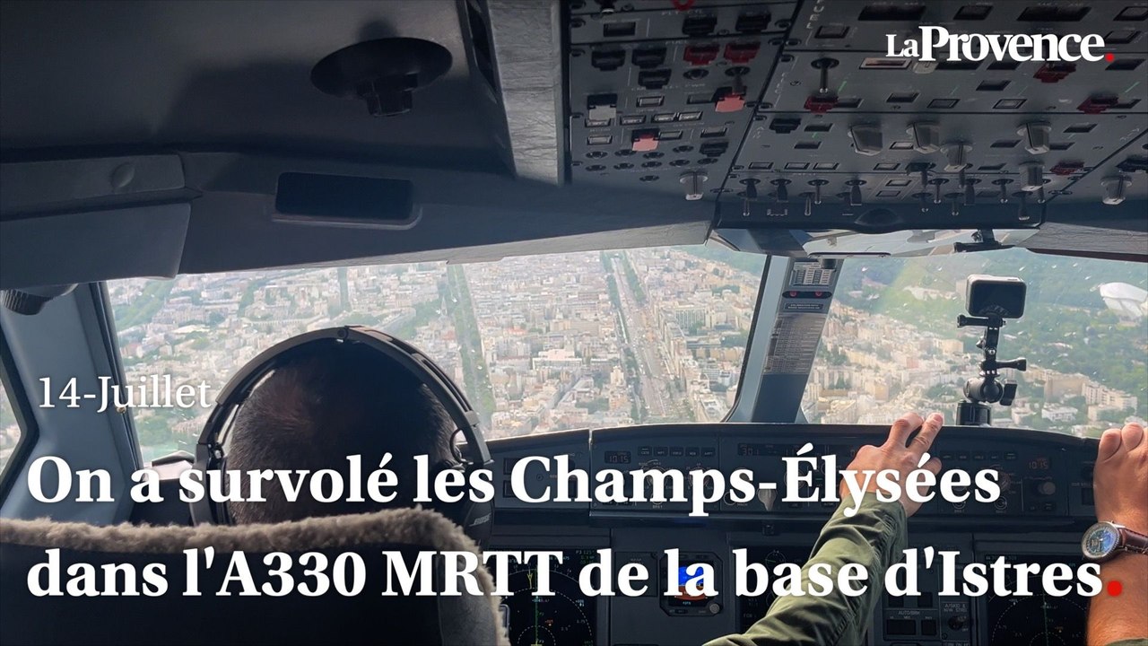 Immersion dans l’A330 MRTT de la base 125 d’Istres qui a survolé les Champs-Élysées pour le défilé du 14-Juillet