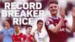 Record-breaker Rice: Can new Arsenal man eclipse previous English mega moves?