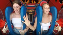 'I THINK I PASSED OUT!' - Girl catapulted out of her senses while riding a SlingShot