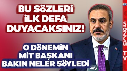 Hakan Fidan'dan İlk Defa Duyacağınız FETÖ ve 15 Temmuz Sözleri!