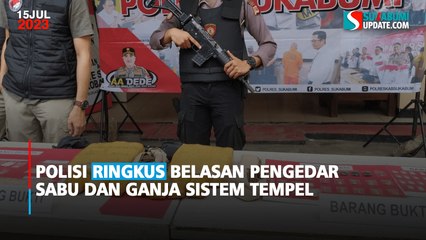 Polisi Ringkus Belasan Pengedar Sabu dan Ganja Sistem Tempel