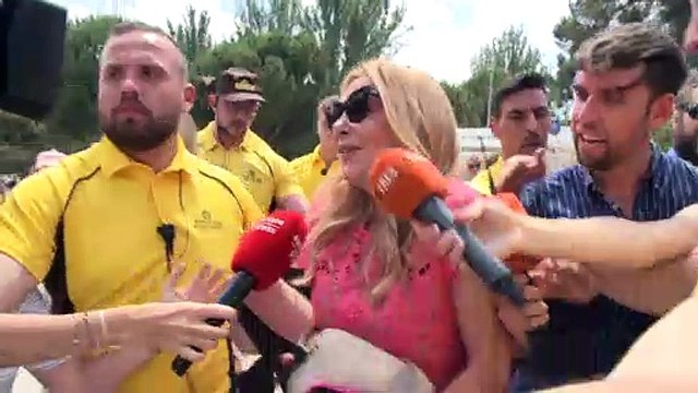 Samantha Hudson, sin pelos en la lengua sobre la futura paternidad de Bertín Osborne