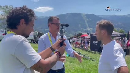 Tour de France 2023 - Geoffrey Bouchard, au virage Paret-Peintre et Cosnefroy au Col de Joux Plane : "Manquer le Tour ? Une déception !"