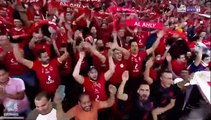 الشوط الاول من مباراة الرجاء الرياضي و الاهلي المصري بطولة السوبر الافريقي 2021م