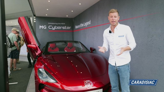 Présentation vidéo - MG Cyberster (2023) : une voiture de sport électrique au prix de l’Alpine