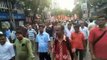 पंचायत चुनाव हिंसा के विरुद्ध विपक्ष ने कोलकाता में निकाली रैली