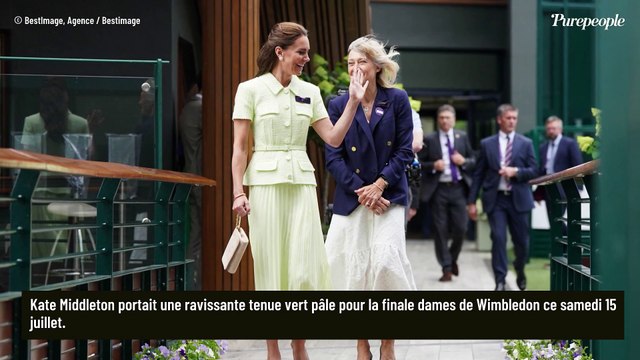 Kate Middleton ravissante en vert dans un look pas si cher pour la finale dames de Wimbledon