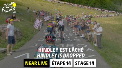 Hindley is dropped - Stage 14 - Tour de France 2023