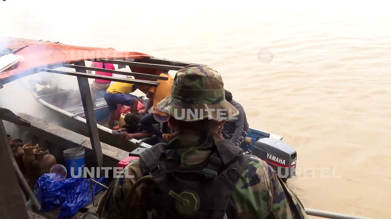 Minería ilegal: Así fue la destrucción de dragas en el río Madre de Dios