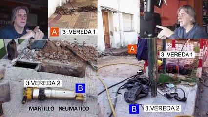 TOPO.Ejecucion Conexiones Domiciliarias Largas de Agua Potable bajo Pavimento.Perforación Horizontal