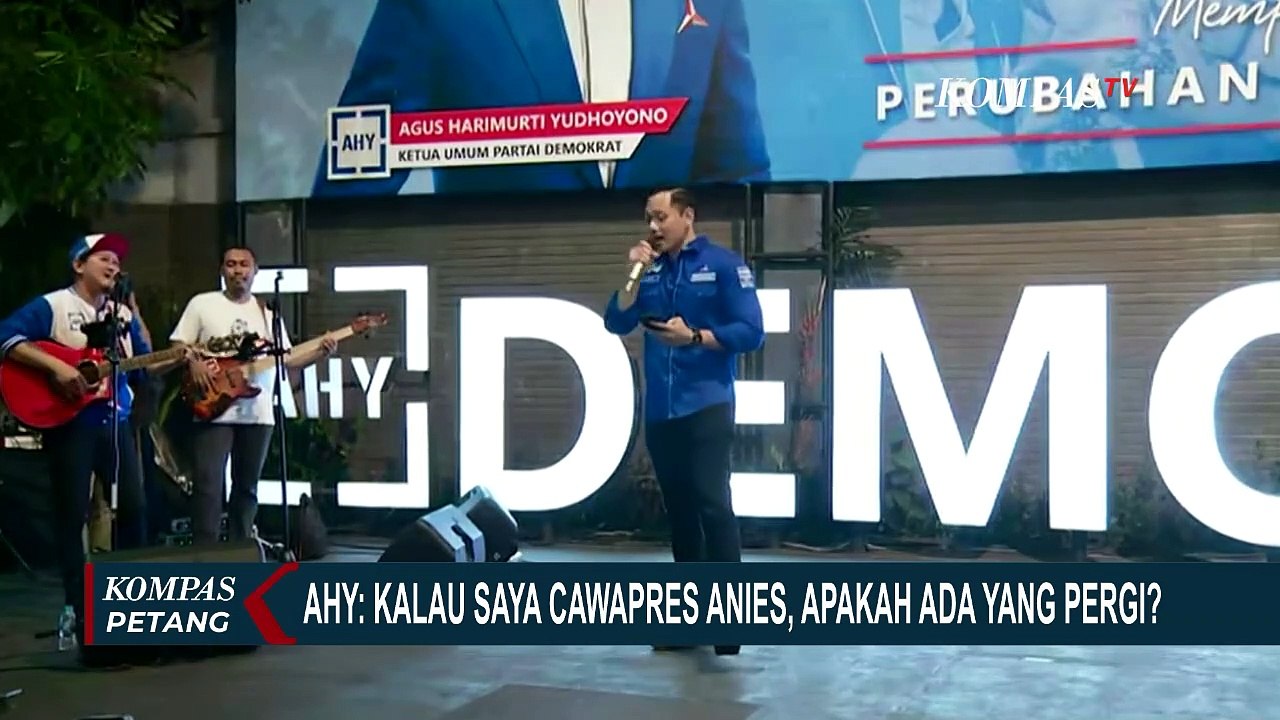 Ketum Demokrat AHY: Kalau Saya Cawapres Anies Baswedan, Apakah Ada Partai yang Pergi dari Koalisi?