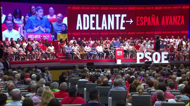 Los partidos políticos concluyen los actos del último fin de semana de campaña electoral