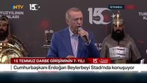 Son Dakika! Cumhurbaşkanı Erdoğan: Bir kez daha ilan ediyorum, değil üzerinden 7 yıl, 70 yıl geçse de 15 Temmuz'u unutturmayacağız