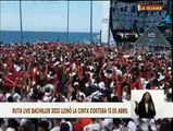 Bachilleres disfrutaron de la Ruta Live 2023 en la Cinta Costera del estado La Guaira