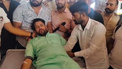 रक्तदान शिविर लगाया, 256 यूनिट रक्त एकत्र