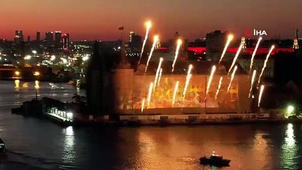Démonstration de cartographie en mémoire du 15 juillet à la gare de Haydarpaşa