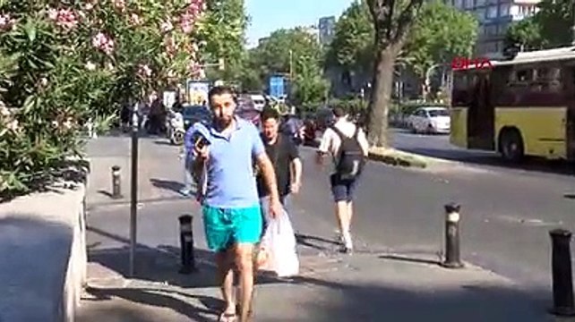 Fatih'te gasp: 10 bin dolarını gasbedip bacağından vurdular