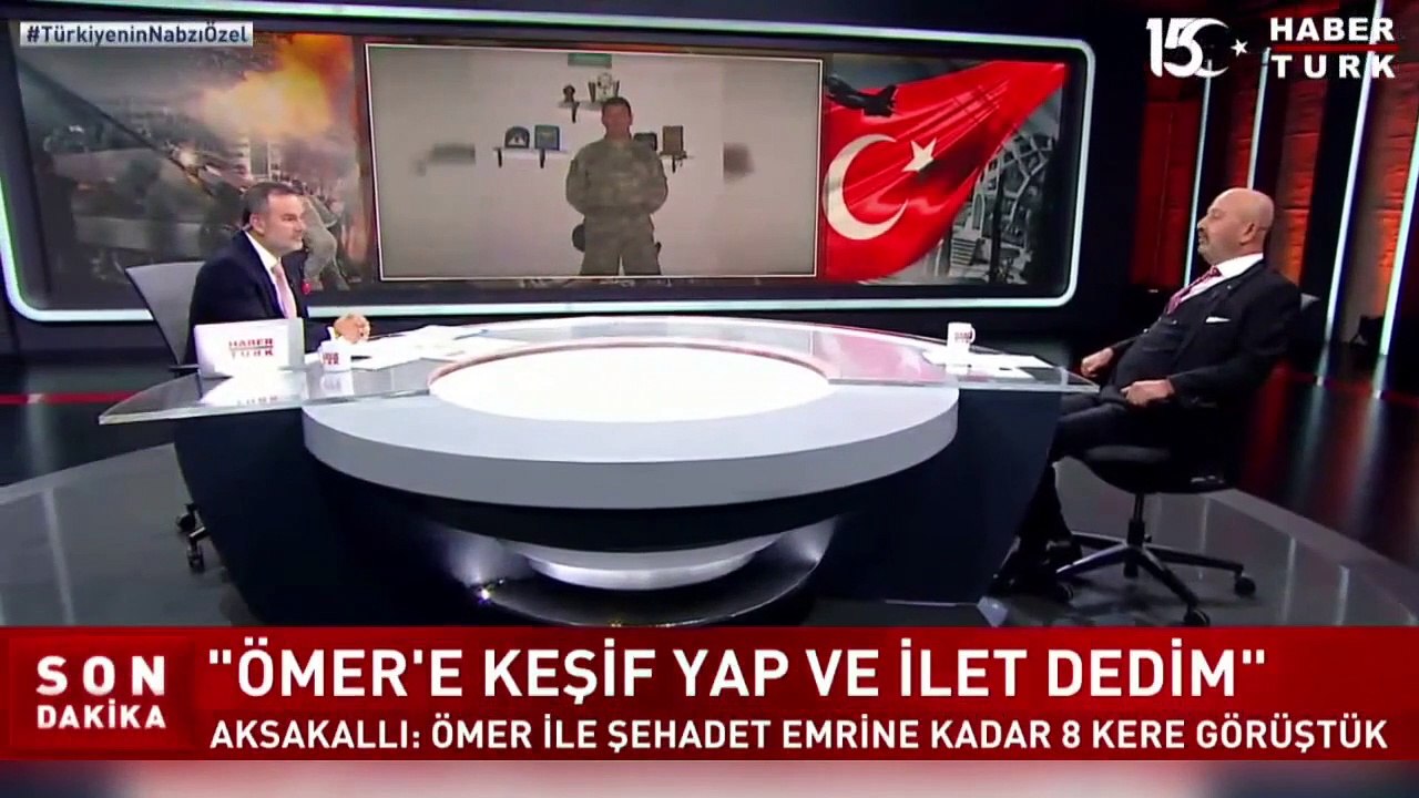 Zekai Aksakalli n'a pas pu retenir ses larmes en racontant à Ömer Halisdemir les moments où il a ordonné le martyre.